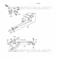 SELECTEUR pour Kawasaki Z250 SCORPION 1988