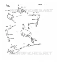SYSTEME D&acute;ALLUMAGE pour Kawasaki Z250 SCORPION 1988