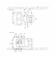 BOULON CARTER MOTEUR pour Kawasaki ER-5 1999