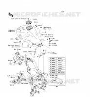 RESERVOIR CARBURANT pour Kawasaki ER-6N 2007
