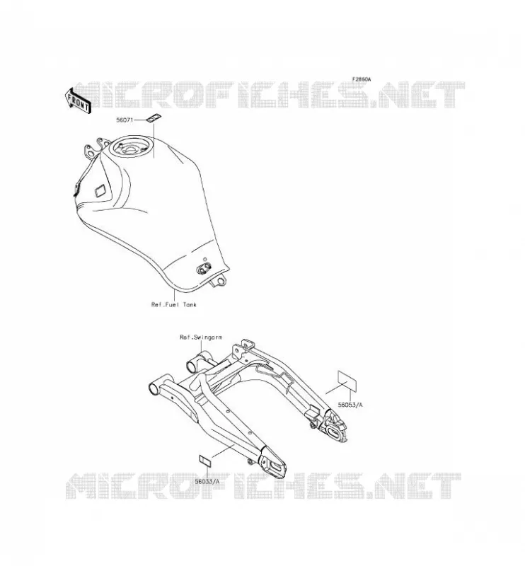 LABEL Kawasaki MOTOS 650 2013 ER-6N  ER650EDS