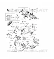 CHASSIS EQUIPMENT ELECTRIQUE pour Kawasaki ER-6N 2015