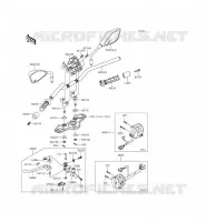 GUIDON pour Kawasaki ER-6N 2015
