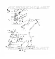 MAITRE CYLINDRE AV pour Kawasaki ER-6N 2015