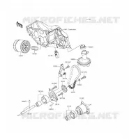 POMPE A HUILE pour Kawasaki ER-6N 2015