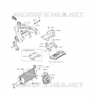 RADIATEUR pour Kawasaki ER-6N 2015