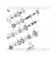 TRANSMISSION pour Kawasaki ER-6N 2015