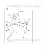 ACCESSOIRE (SUPPORT TOP CASE) pour Kawasaki ER-6N ABS 2013