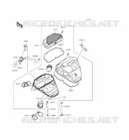 FILTRE A AIR pour Kawasaki ER-6N ABS 2013