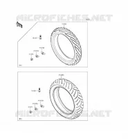 PNEUS pour Kawasaki ER-6N ABS 2013