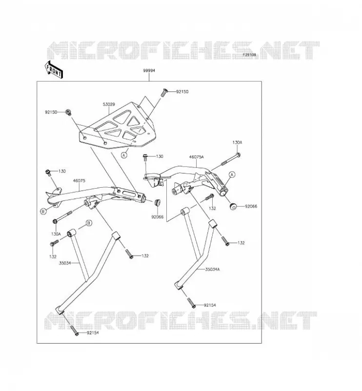 ACCESSOIRE (SUPPORT TOP CASE) Kawasaki MOTOS 650 2013 ER-6N ABS  ER650FDS