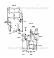 BOULON CARTER MOTEUR pour Kawasaki NINJA 250R 1988