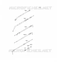 CABLES pour Kawasaki ZZR250 2002