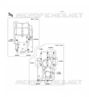 BOULON CARTER MOTEUR pour Kawasaki ZZR250 2002
