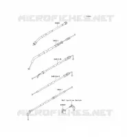 CABLES pour Kawasaki ZZR250 2002