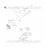 LABEL pour Kawasaki ZZR250 2002