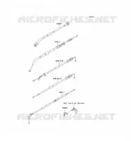 CABLES pour Kawasaki ZZR250 2004