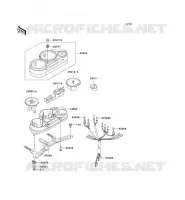 COMPTEURS pour Kawasaki ZZR250 2004