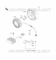 G&Eacute;N&Eacute;RATEUR pour Kawasaki ZZR250 2004