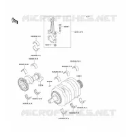 VILEBREQUIN pour Kawasaki ZZR250 2004