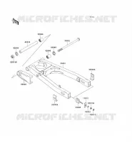 BRAS OSCILLANT pour Kawasaki ZZR250 2006