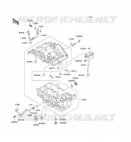 CARTER MOTEUR(S) pour Kawasaki ZZR250 2006