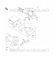 FEUX ARRI&Egrave;RE(S) pour Kawasaki ZZR250 2006