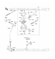MAITRE CYLINDRE AV pour Kawasaki ZZR250 2006