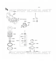 POMPE A HUILE/FILTRE &Agrave; HUILE pour Kawasaki ZZR250 2006