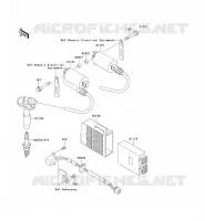 SYSTEME D&acute;ALLUMAGE pour Kawasaki ZZR250 2006