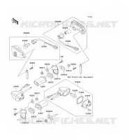 CLIGNOTANTS pour Kawasaki ZZR250 1996