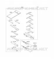 OUTIL UTILISATEUR pour Kawasaki ZZR250 1996