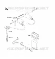 SYSTEME D&acute;ALLUMAGE pour Kawasaki ZZR250 1996