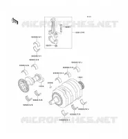 VILEBREQUIN pour Kawasaki ZZR250 1996