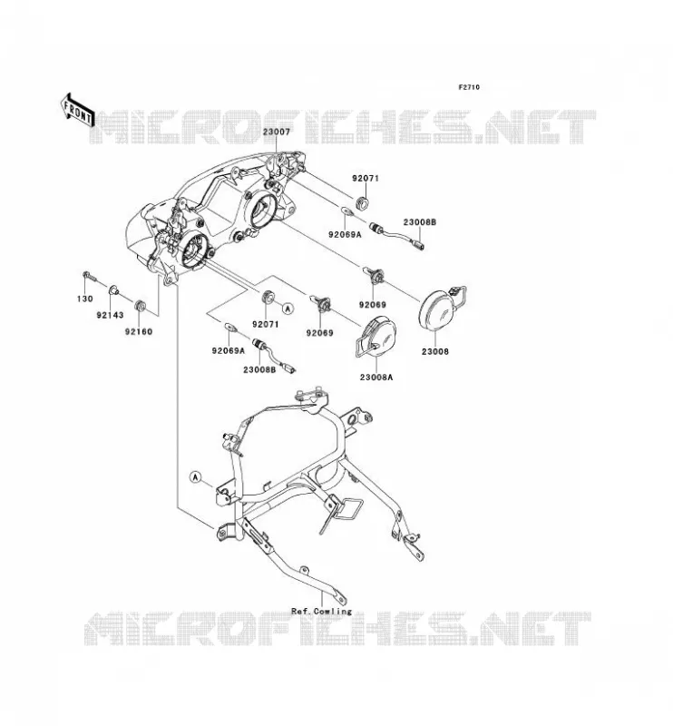 OPTIQUE(S) Kawasaki MOTOS 300 2014 NINJA 300 ABS  EX300BEF