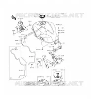 RESERVOIR CARBURANT pour Kawasaki NINJA 300 ABS 2015
