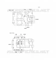 BOULON CARTER MOTEUR pour Kawasaki GPZ500S 1998