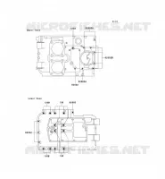 BOULON CARTER MOTEUR pour Kawasaki GPZ500S 2002
