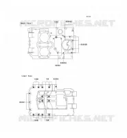 BOULON CARTER MOTEUR pour Kawasaki GPZ500S 2003