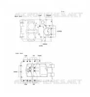 BOULON CARTER MOTEUR pour Kawasaki GPZ500S 1997