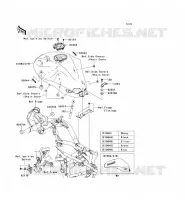 RESERVOIR CARBURANT pour Kawasaki ER-6F 2008