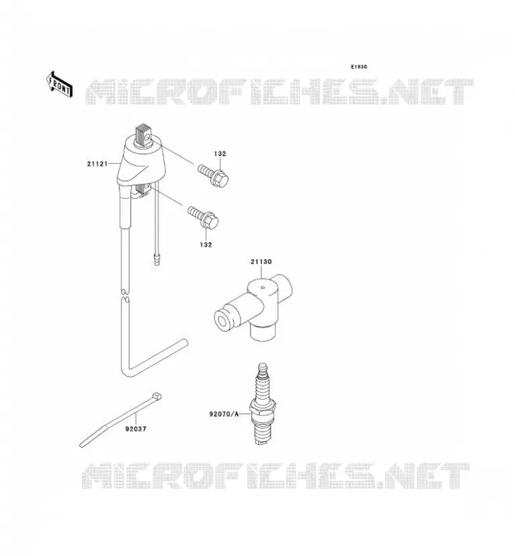 SYSTEME D&acute;ALLUMAGE Kawasaki MOTOS 200 2003 KDX200  KDX200-H9