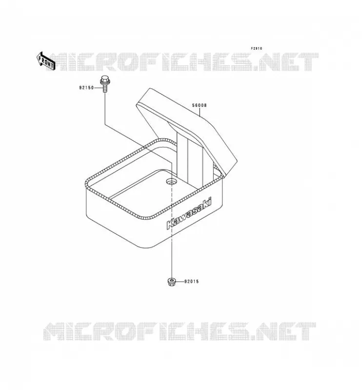 ACCESSOIRE Kawasaki MOTOS 250 1991 KDX250  KDX250-E1
