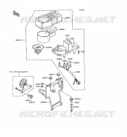 COMPTEURS pour Kawasaki KE100 1988