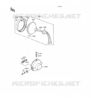 OPTIQUE(S) pour Kawasaki KE100 1988