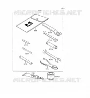 OUTIL UTILISATEUR pour Kawasaki KE100 1988
