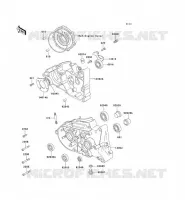 CARTER MOTEUR(S) pour Kawasaki KE100 1999