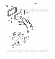 OPTIQUE(S) pour Kawasaki KH125 1997