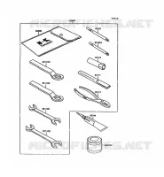 OUTIL UTILISATEUR pour Kawasaki KH125 1997