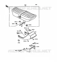SELLE pour Kawasaki KH125 1997